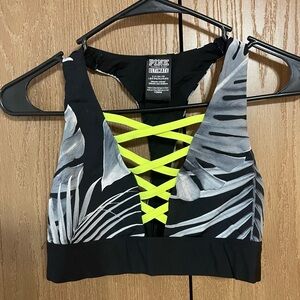 VS PINK Tropical Sports Bra